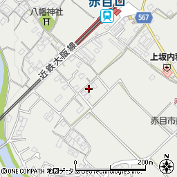 三重県名張市赤目町丈六77周辺の地図