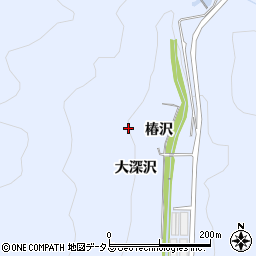 愛知県田原市和地町大深沢周辺の地図