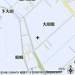 愛知県田原市和地町（大田原）周辺の地図