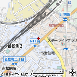 もみじ銀行倉敷支店周辺の地図