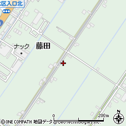 岡山県岡山市南区藤田2062周辺の地図
