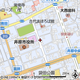 田中美術館周辺の地図