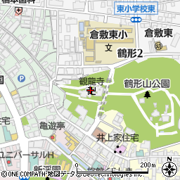 観龍寺周辺の地図