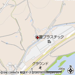 岡山県倉敷市船穂町水江736周辺の地図