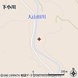 山口県萩市下小川3710周辺の地図