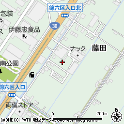 岡山県岡山市南区藤田2023周辺の地図