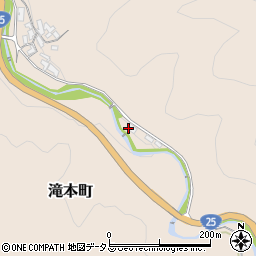 奈良県天理市滝本町775周辺の地図