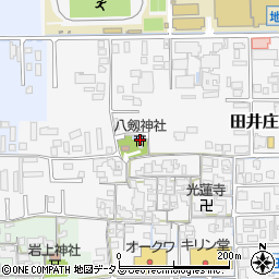 八剱神社周辺の地図