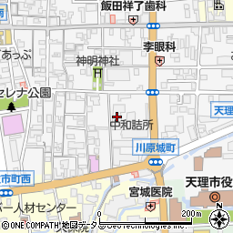 津軽詰所周辺の地図