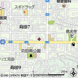 岡山フードサービス本社ビル周辺の地図
