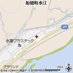 岡山県倉敷市船穂町水江1424周辺の地図