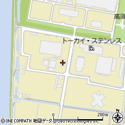 松阪流通センター周辺の地図