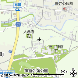 奈良県天理市布留町297周辺の地図