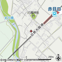 三重県名張市赤目町丈六174周辺の地図