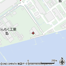 岡山砿油株式会社　中間処理場周辺の地図
