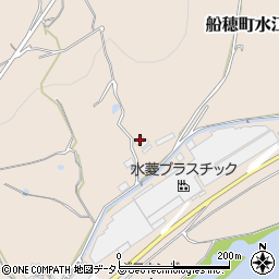 岡山県倉敷市船穂町水江732周辺の地図