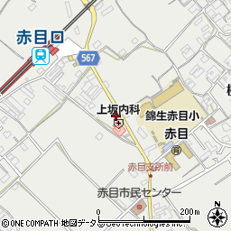 三重県名張市赤目町丈六250周辺の地図