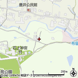 奈良県天理市布留町341周辺の地図