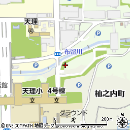 奈良県天理市布留町154-1周辺の地図