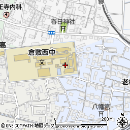 岡山県倉敷市日吉町1周辺の地図