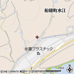 岡山県倉敷市船穂町水江716周辺の地図