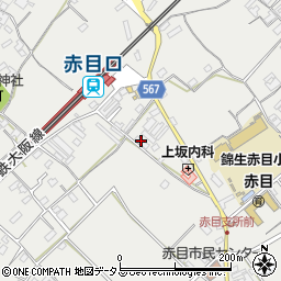 三重県名張市赤目町丈六254周辺の地図