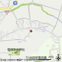 奈良県奈良市都祁友田町292周辺の地図
