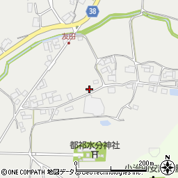 奈良県奈良市都祁友田町234周辺の地図