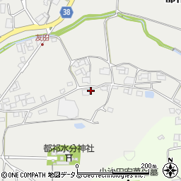 奈良県奈良市都祁友田町252周辺の地図