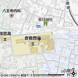 岡山県倉敷市日吉町203周辺の地図