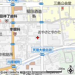 中河詰所別館周辺の地図