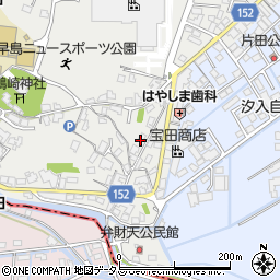 有限会社坪井石材店　早島営業所周辺の地図