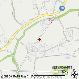 奈良県奈良市都祁友田町167周辺の地図