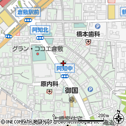 東横ＩＮＮ倉敷駅南口周辺の地図