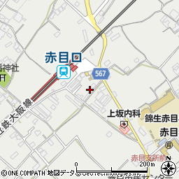 三重県名張市赤目町丈六296周辺の地図