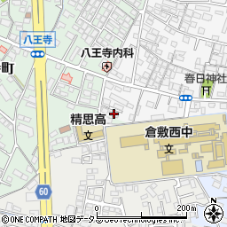 岡山県倉敷市日吉町211周辺の地図