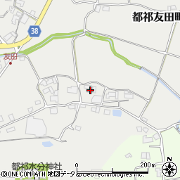 奈良県奈良市都祁友田町322周辺の地図