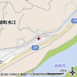 岡山県倉敷市船穂町水江1434周辺の地図