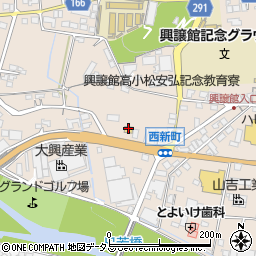 セブンイレブン井原西江原店周辺の地図