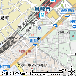 株式会社帝国データバンク倉敷支店周辺の地図
