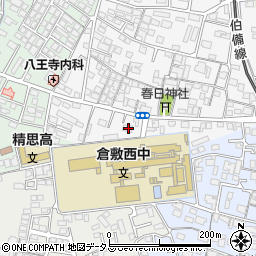 岡山県倉敷市日吉町219周辺の地図