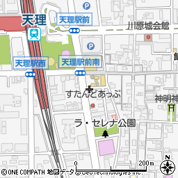 魚民 天理駅前店周辺の地図