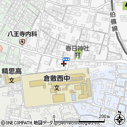 岡山県倉敷市日吉町219-1周辺の地図