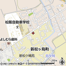 三重県松阪市新松ヶ島町187周辺の地図