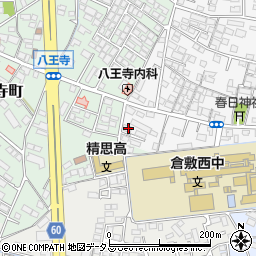岡山県倉敷市日吉町212周辺の地図