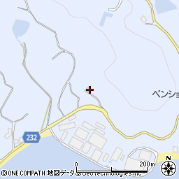 岡山県瀬戸内市牛窓町鹿忍6555-18周辺の地図