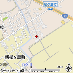 三重県松阪市松ヶ島町414周辺の地図
