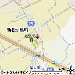 三重県松阪市新松ヶ島町303-2周辺の地図