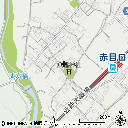 三重県名張市赤目町丈六328周辺の地図