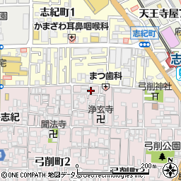 中川畳店周辺の地図